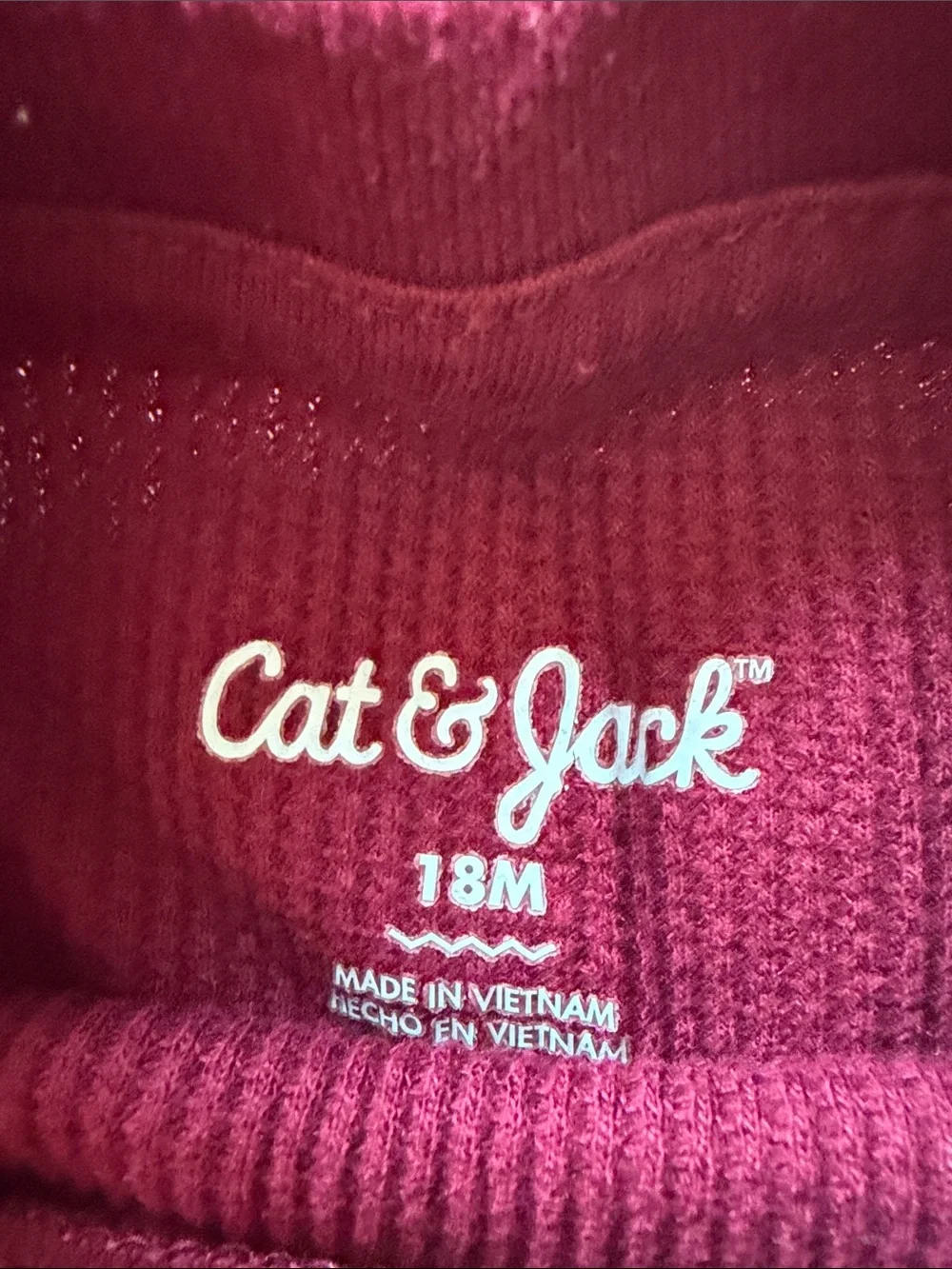 (Set of 5) Cat & Jack 18M shirts.
